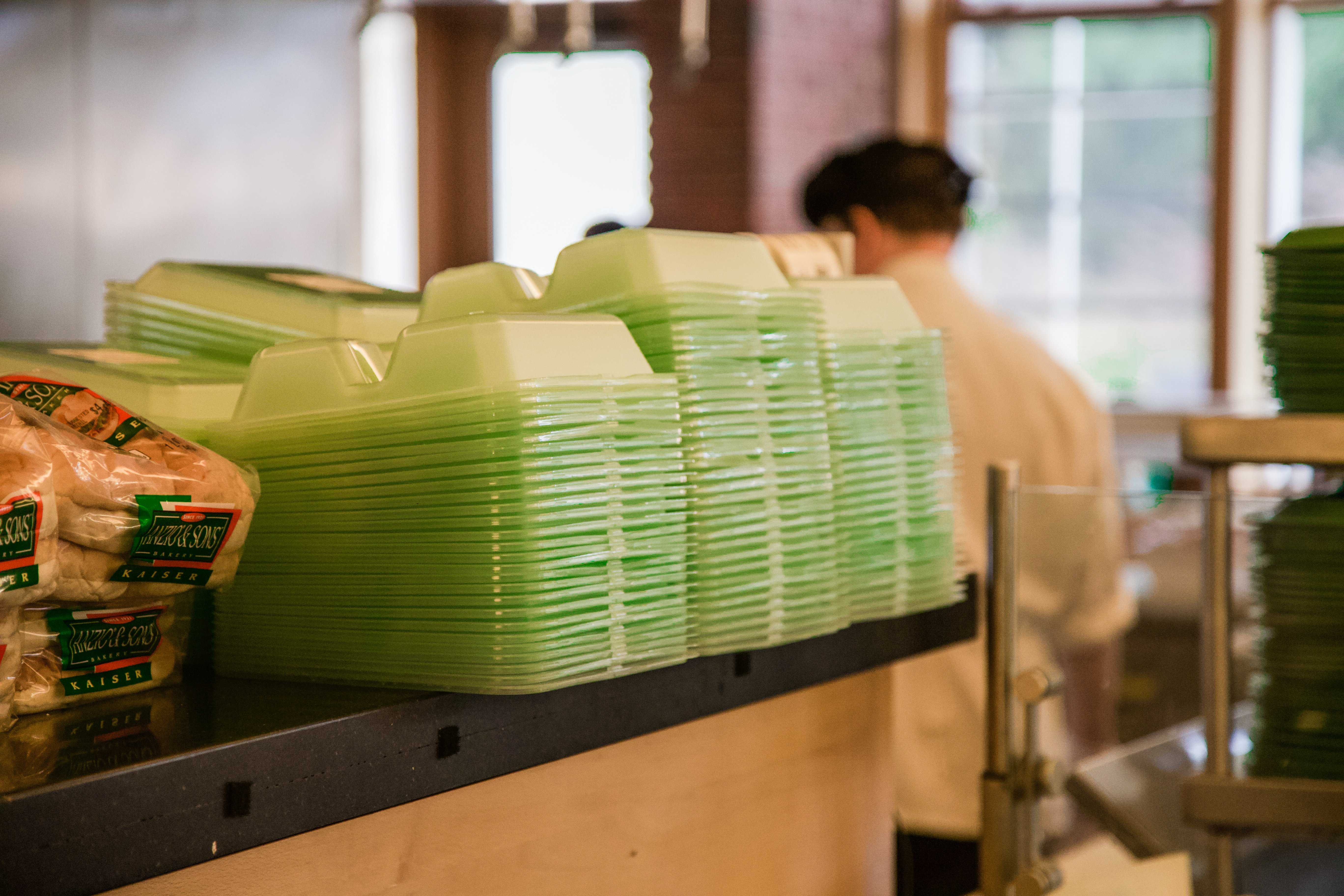 College reverts to disposable to-go containers following loss of