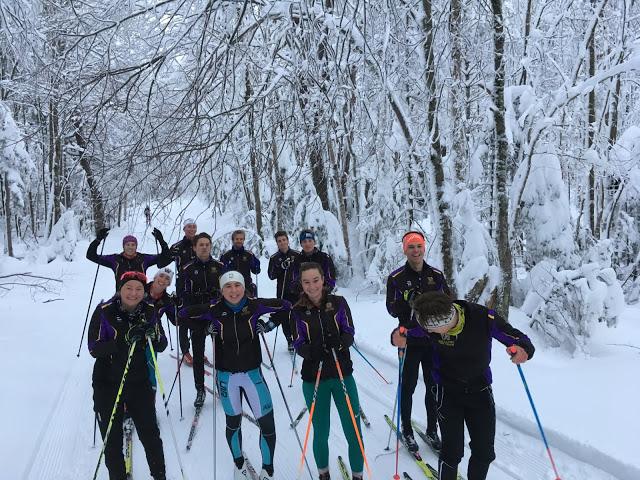 Nordic skiing updates fans on its latest practice runs and team travels at Ephnordic.blogspot.com. The team also has a Facebook and Instagram.