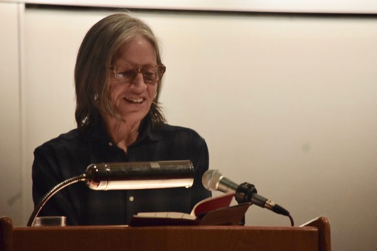 Eileen Myles poetry reading brings humor, heart to Brooks-Rogers