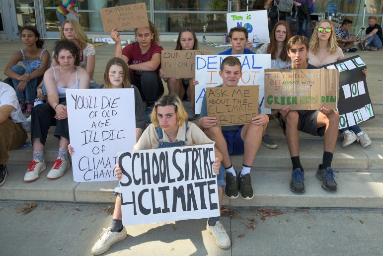 Community, College join Global Climate Strike