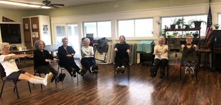 The Council on Aging offers free fitness classes at the Harper Center for community members to stay active. (Sofie Jones/ The Williams Record.)