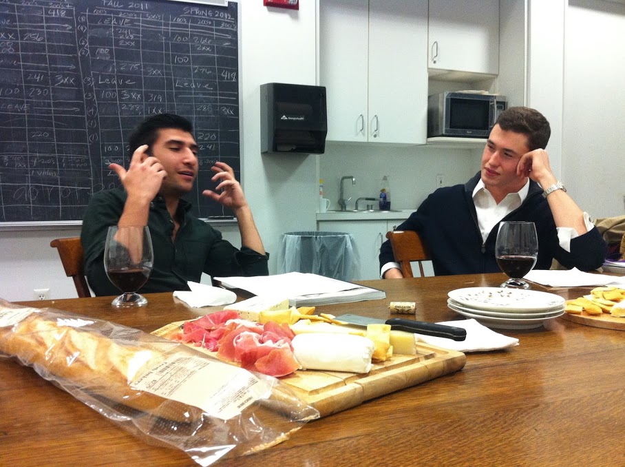 John Maher ’12 and Robert Khederian ’12