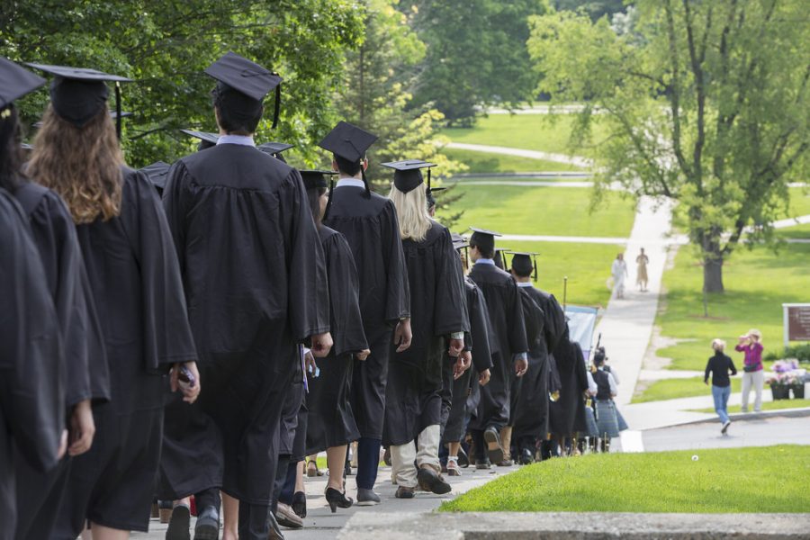 College decides on inperson commencement date, shortened Senior Week