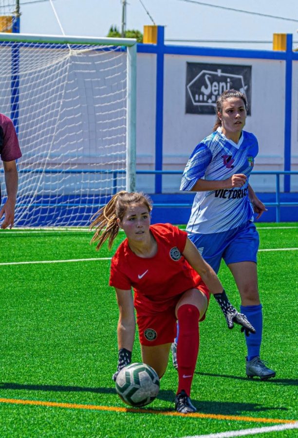 Olivia Dabinett ʼ25 spent her gap year playing soccer in Spain. (Photo courtesy of Olivia Dabinett).	