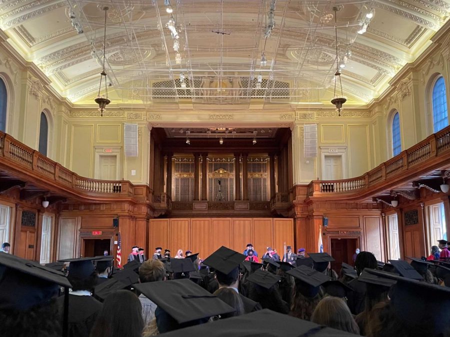 After a virtual Convocation in 2020, the ceremony made its in-person return for the Class of 2022. (Sofie Jones/The Williams Record)