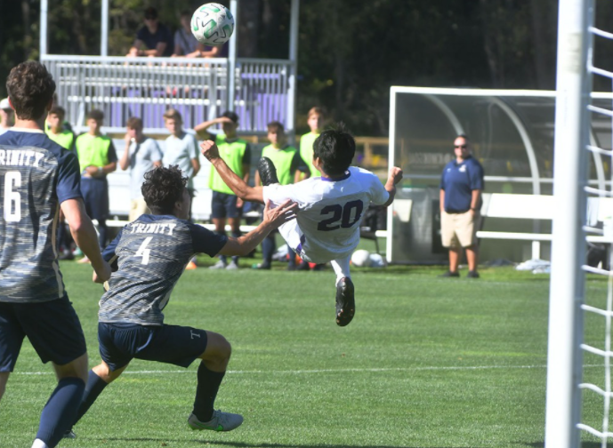 Men’s soccer bounces back after last-minute loss with NESCAC win against Trinity
