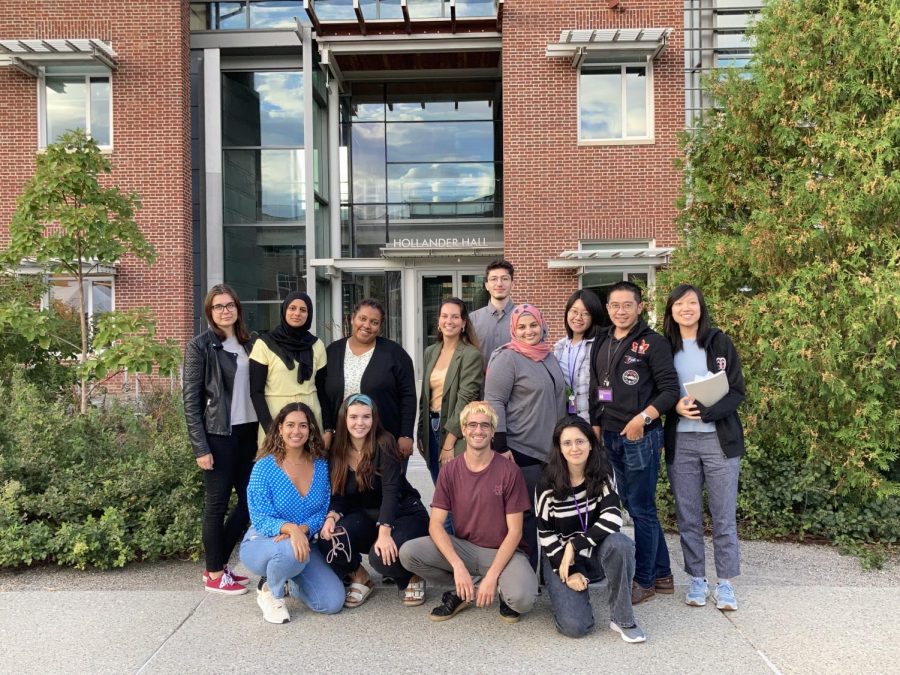 TAs and language fellows come to Williamstown from across the world to teach students at the College. (Photo courtesy of Shaina Adams-El Guabli.)