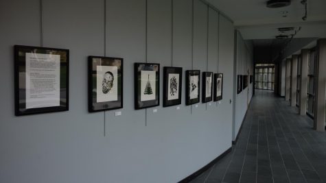 The current display of 21 prints at Corridor ’62. (Yuchan Kim/Williams Record)