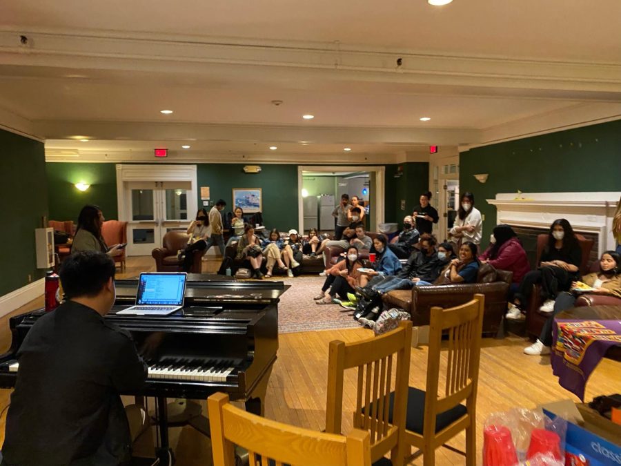 Many international students have found their community at the College, such as the members of the International Students Association. (Shizah Kashif/The Williams Record)
