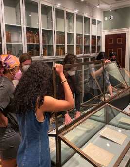 Students and faculty explore Sterling A. Brown archives
