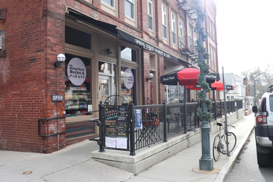 The Spring Street Market and Cafe recently raised the prices of its sandwiches by $1 in response to inflation. (Photo courtesy of Shirley Lin.)