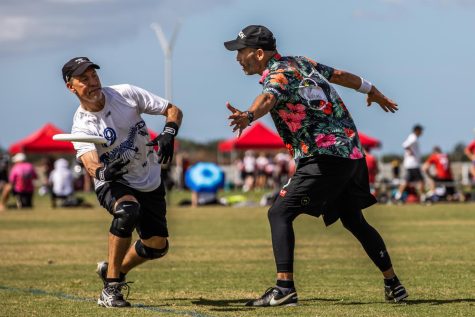 Projessor Bakija competed at a tournament in Sarasota, Fla., earlier this month. (Photo courtesy of Katie Cooper/UltiPhotos.)
