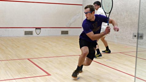 The mens squash team went undefeated in the month of January.