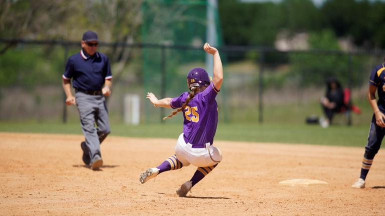 Softball won both games at home against Hamilton last Saturday. (Photo courtesy of Sports Information).