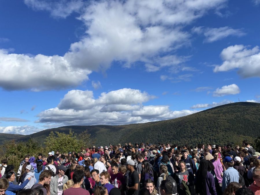 “The Mountains” pays tribute to the College’s natural environment. (Luke Chinman/The Williams Record)