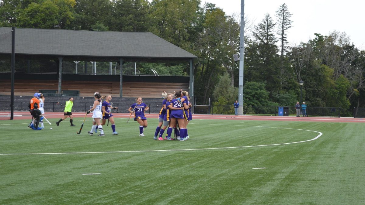 The Ephs currently sit in third place in the NESCAC, just half a game ahead of Bowdoin and Bates. (Photo courtesy of Sports Information.)