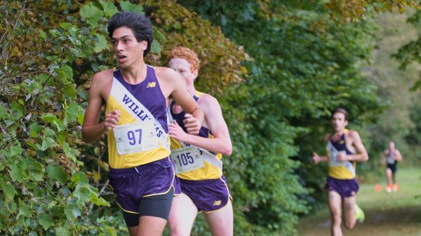  All of the top five finishers for the Ephs ran their season-best times in the 8k. (Photo courtesy of Sports Information.)