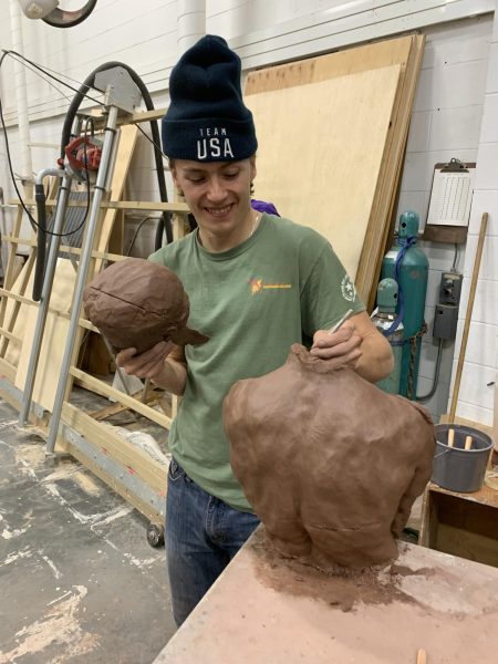 The Artist Otherwise Known As: Sculptor and painter Henry Johnstone ’24