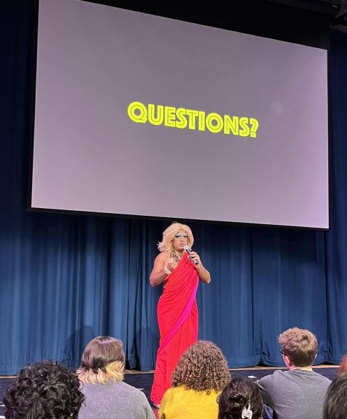 LaWhore Vagistan returns to the College to perform her show ‘Lessons in Drag’
