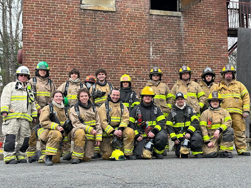 Students at the College volunteer for the Williamstown Fire Department. (Photo courtesy of William Tinson.)