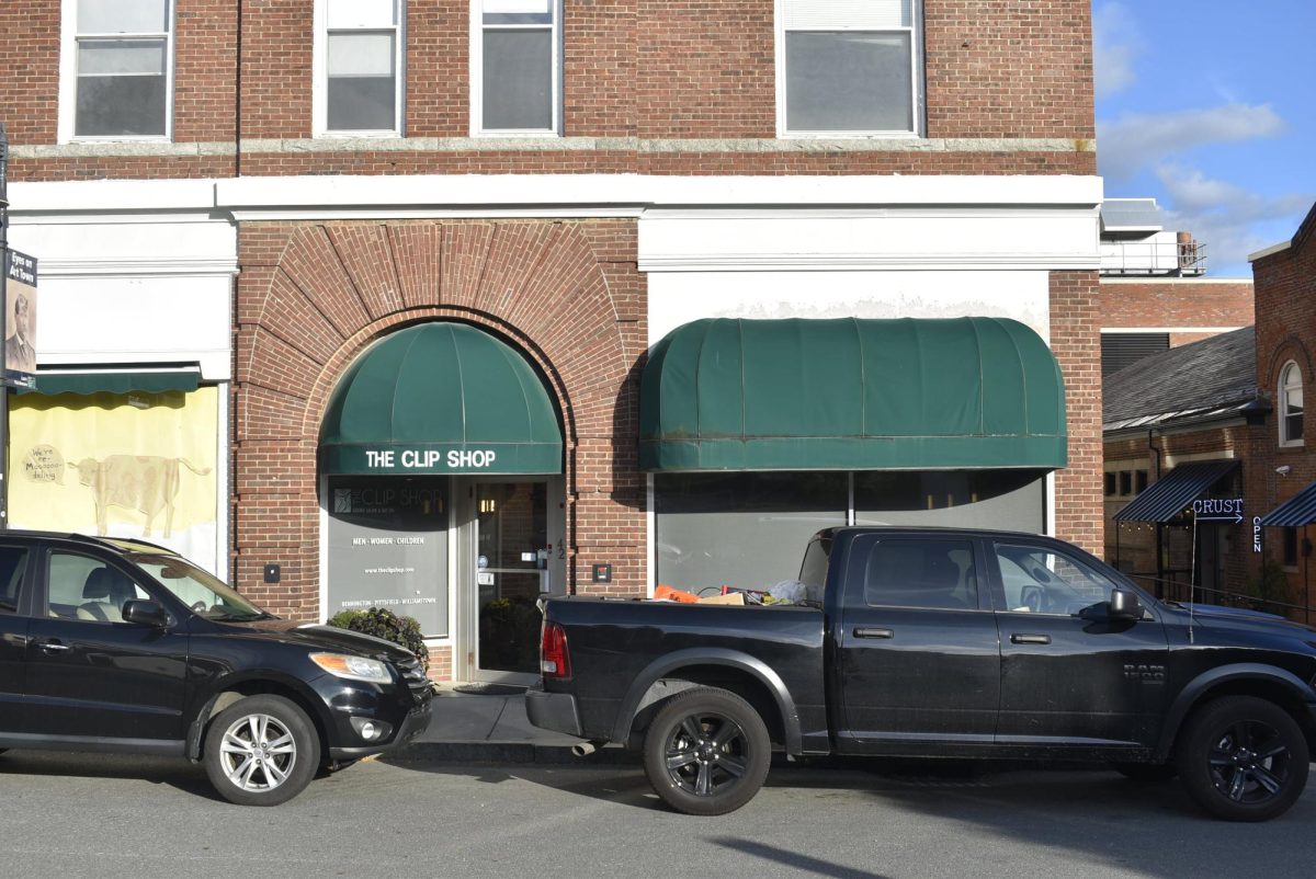 Founded in 1974, The Clip Shop on Spring Street is beloved by employees and community members. Photo courtesy of (Theo Duarte-Baird/The Williams Record)