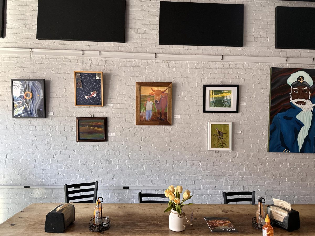 The Spring Street Market and Café lends its walls to local artists