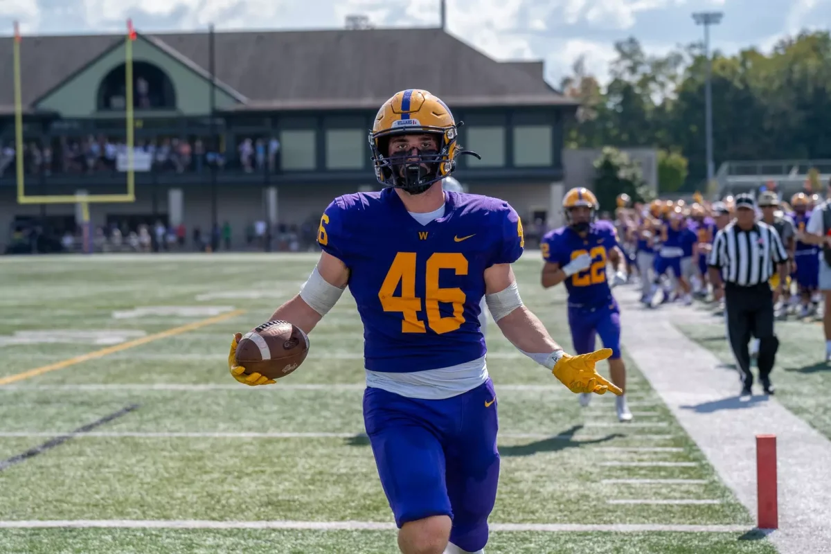 The Ephs’ offense has found the endzone often early in the season. (Photo courtesy of Sports Information.)