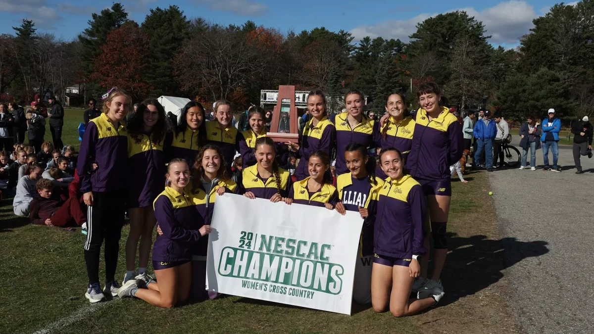 The Ephs compete next on Nov. 16 at the NCAA Div. III Regional Championship at Connecticut College in New London, Conn. (Photo courtesy of Sports Information.)
