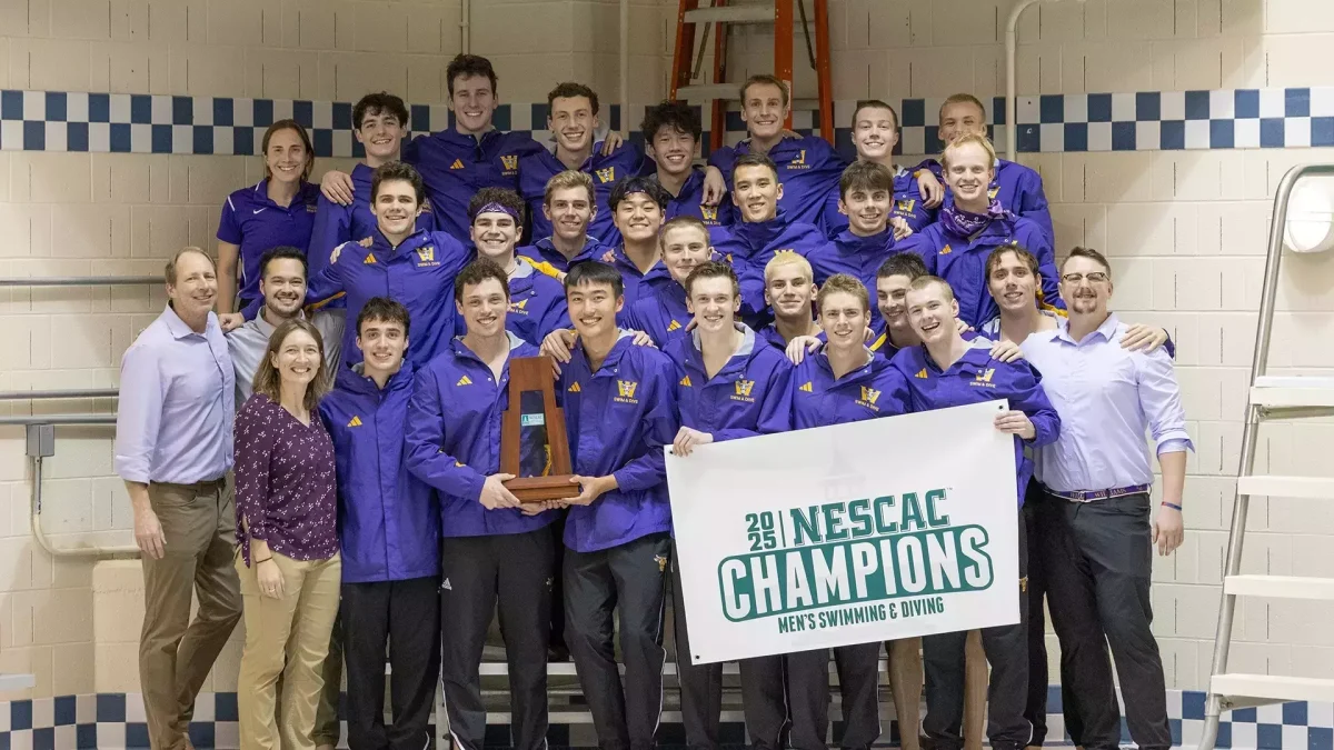 The Ephs took first in the NESCAC in a dominant performance over the weekend. (Photo courtesy of Sports Information.)