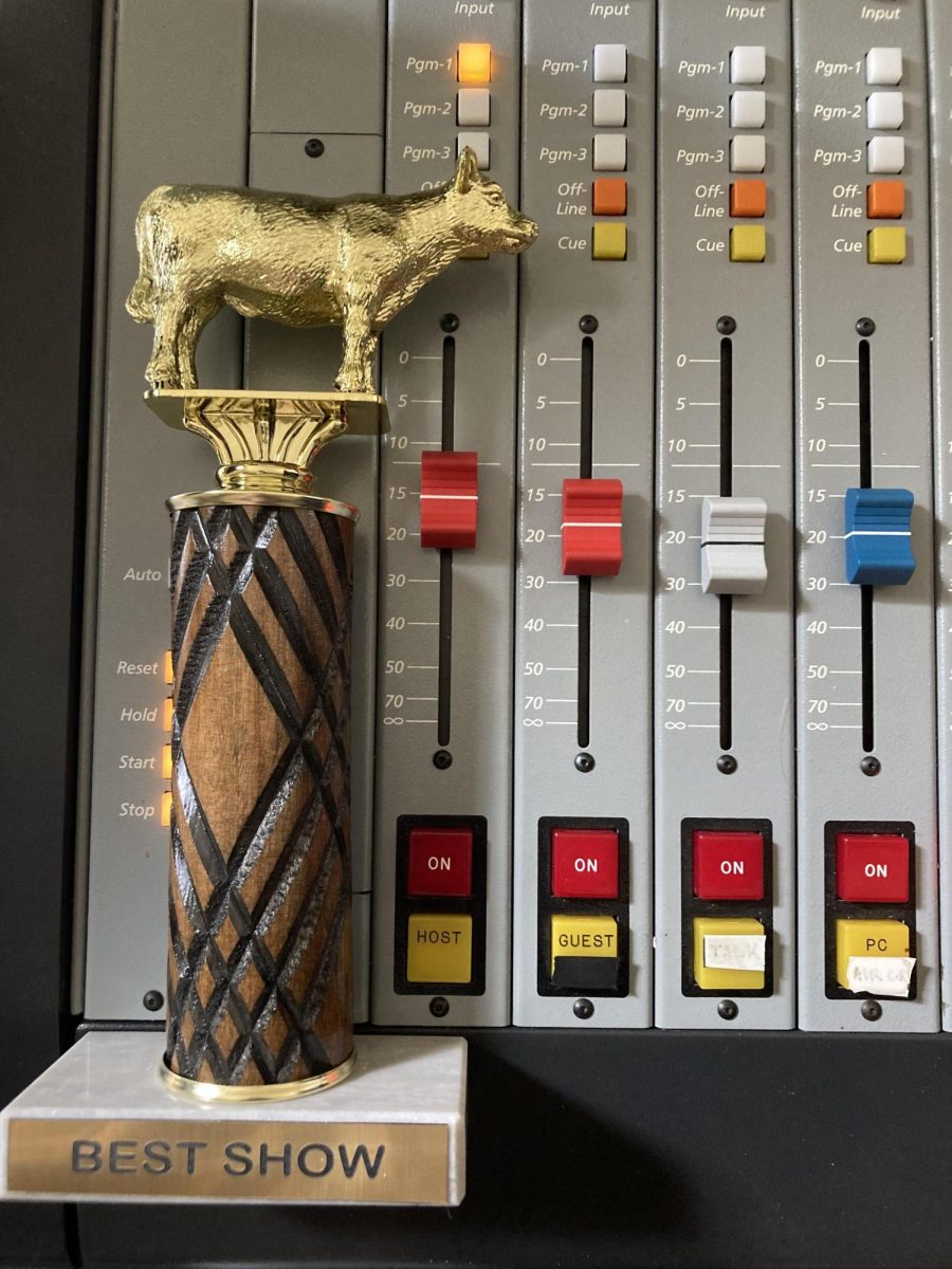 The coveted WCFMMY trophy will be awarded on Friday. (Photo courtesy of Julian Spiro.)