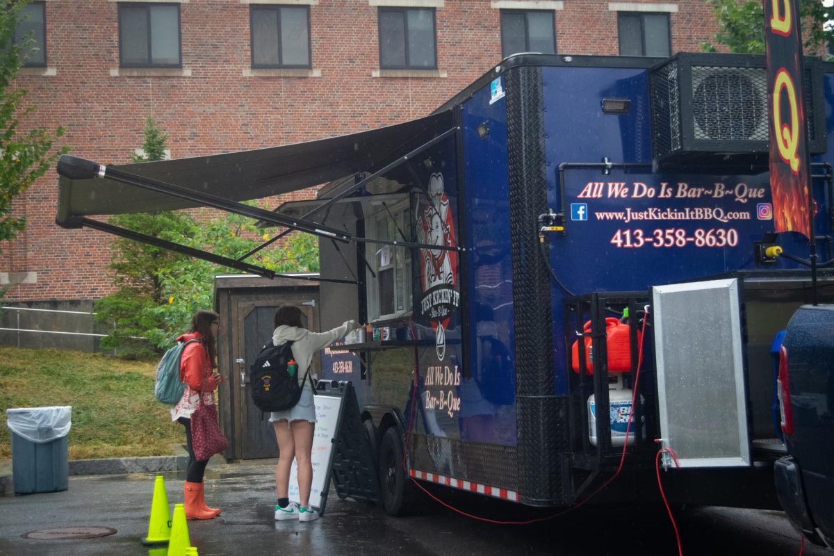 ‘The people are flocking’: Food trucks debut on campus