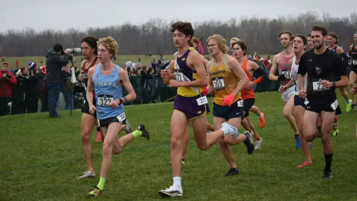 The Ephs capitalized on the contagious excitement from returning alums to finish in second place. (Photo courtesy of Sports Information.)