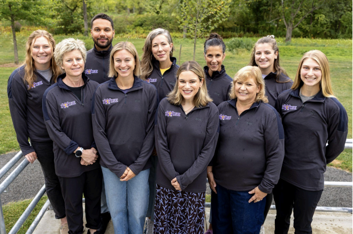 IWISE Team: Back Left to Right: Madison Kelsey, Michael Grinnell, Ashley Cart, Kris Hoey, Barb Grossov, Emma Kindblom; Front Left to Right: Wendy Adam, Vanessa Brown, Josie Catalano, Kim Tremblay; Key IWISE Team Members Not Pictured: Annie
Rush, Nat Harris, Whit Montgomery-Nassif