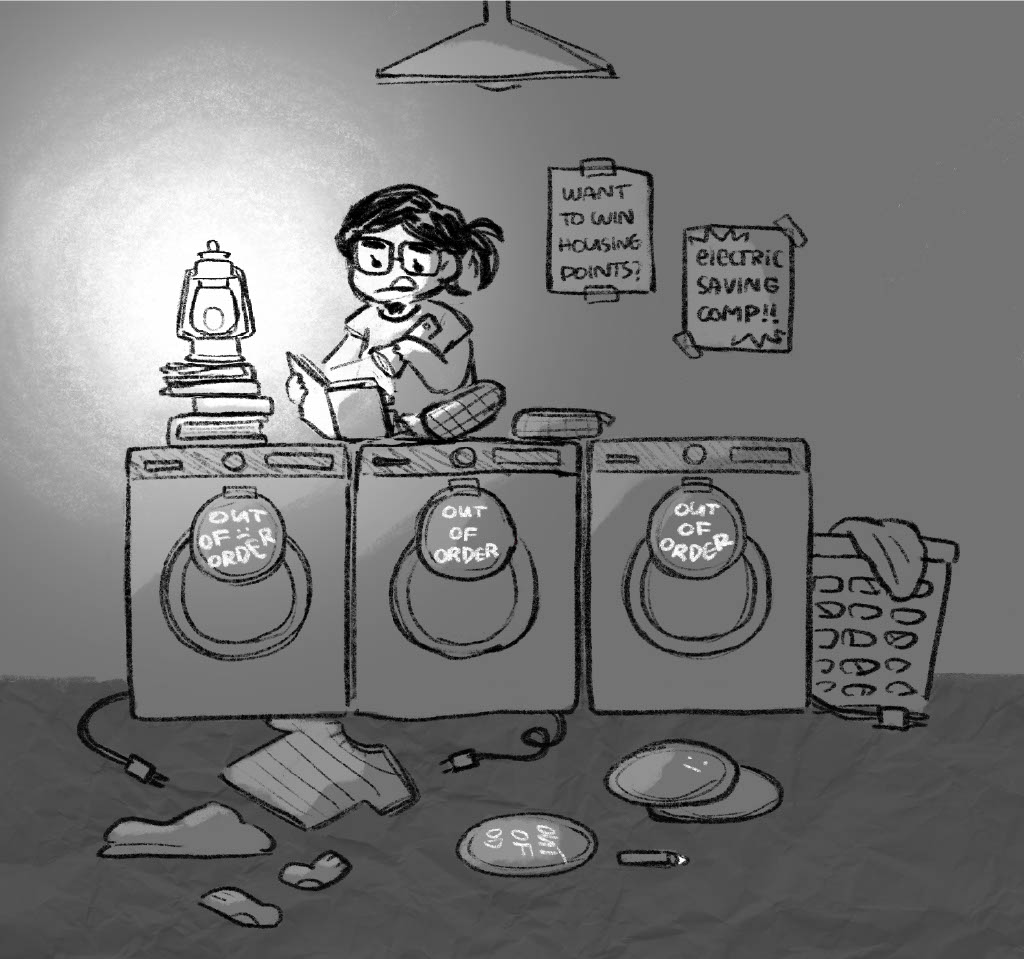 Laundry machines have been prime subjects of energy fraud. (Amy Vongvasin/The Williams Record)