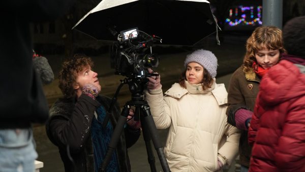 Greenfield on set for The Double Date in Jan. 2026. (Photo Courtesy of Jack Allen Greenfield.)