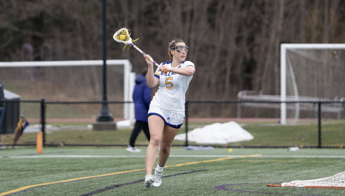 Women’s lacrosse captured their third win of the season. (Photo courtesy of Maya Singh.)
