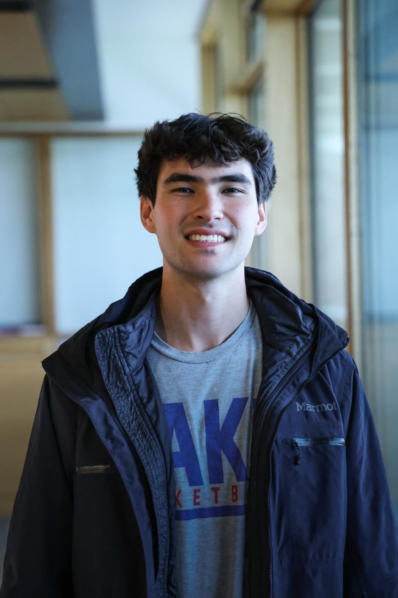 Jackson Hipp/The Williams Record
Alex Lee ’26 began creating social media content this winter. 
